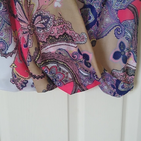 Dana Buchman colorful shirt - Picture 3 of 4